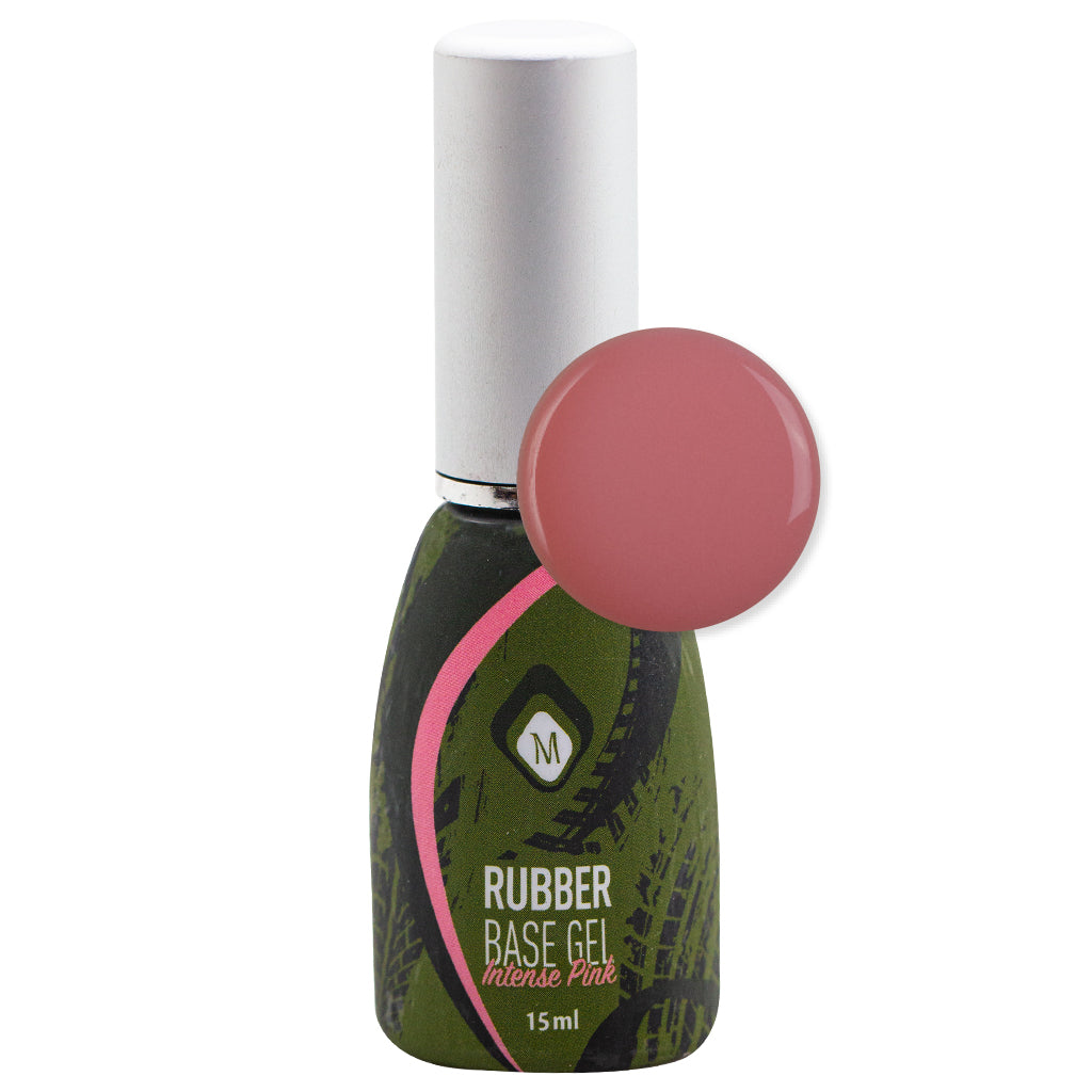 RUBBER BASE GEL INTENSE PINK 15 ML