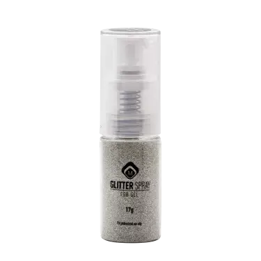 Glitter Spray White Gold 17g