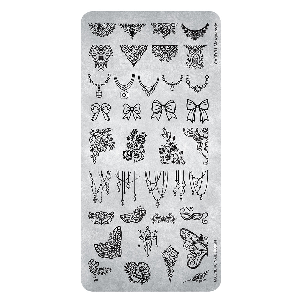 STAMPING PLATE NR 31 MASQUERADE
