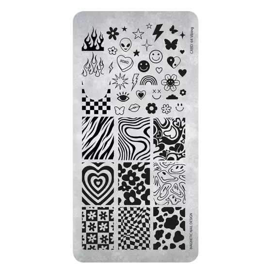 Stampingplate 64 Vibing