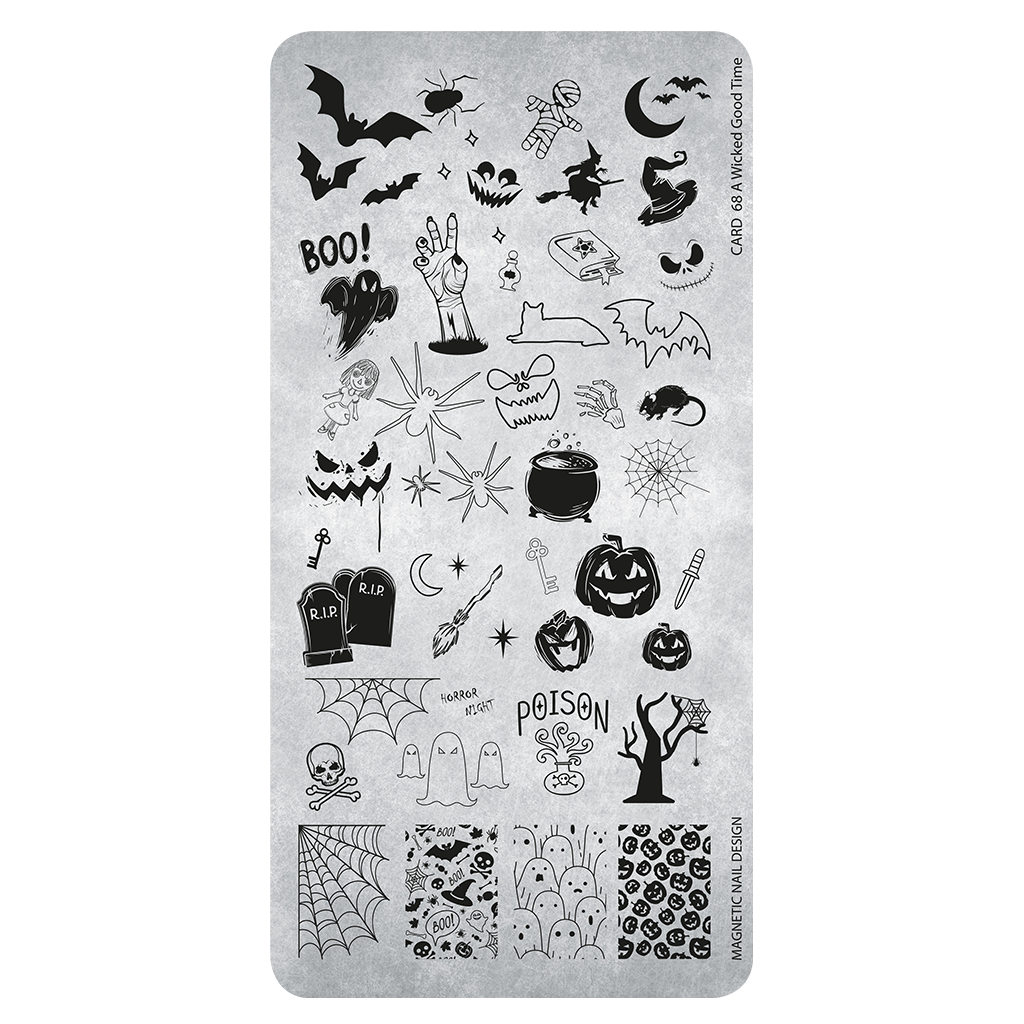 Stampingplate 68 A Wicked Good Time