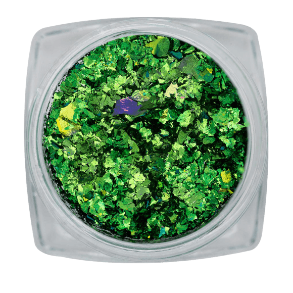 Chameleon Flakes Green