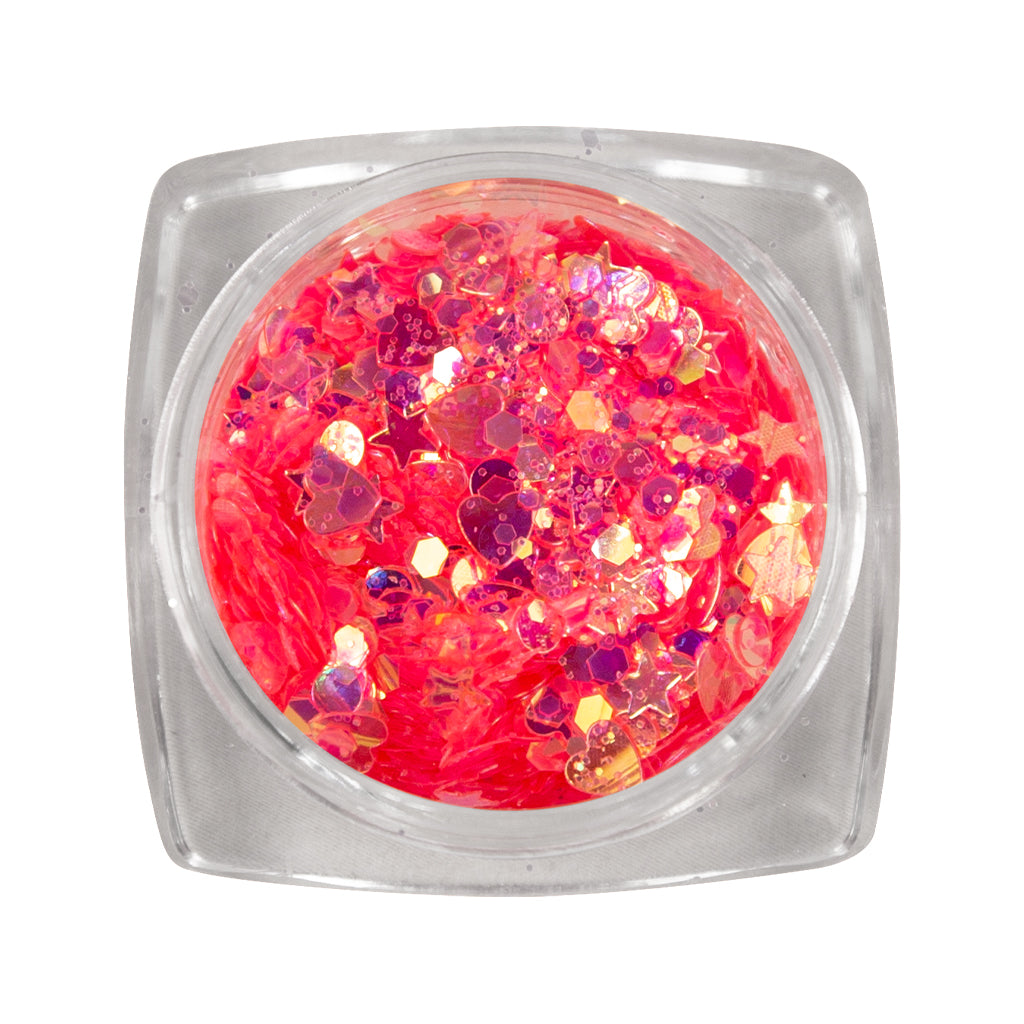 Neon Inlay Hot Pink