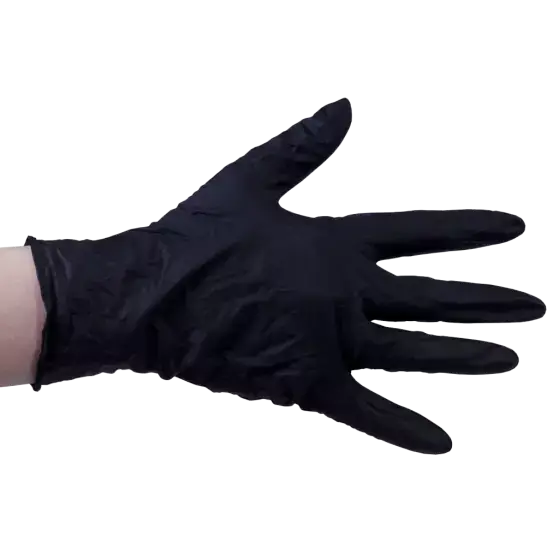 Nitril Gloves 100 pcs Black S