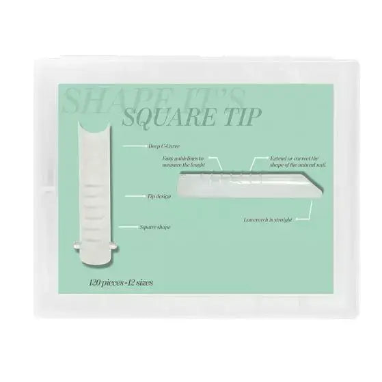 Shape It's Square Tip