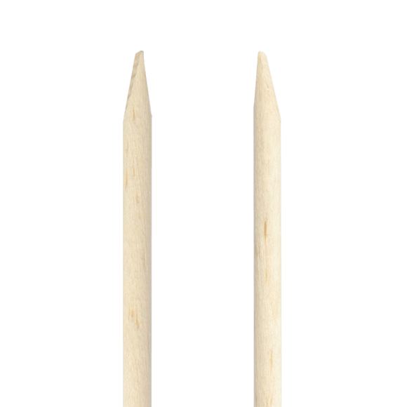 Orange Wood Sticks 20pcs