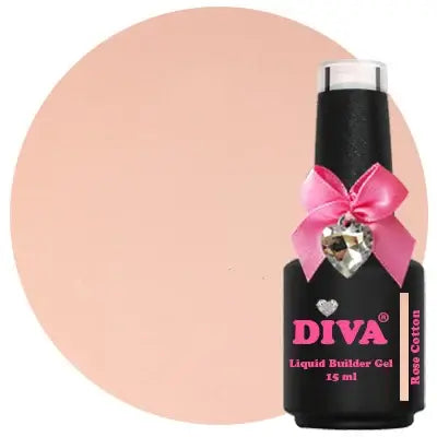 DIVA Liquid Builder Gel Collection 6x 15 ml - met gratis Colorpop Stickers en Fineliner