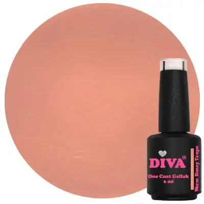 DIVA One Coat Gellak Miss Mellow Palette Collection 6x 6 ml