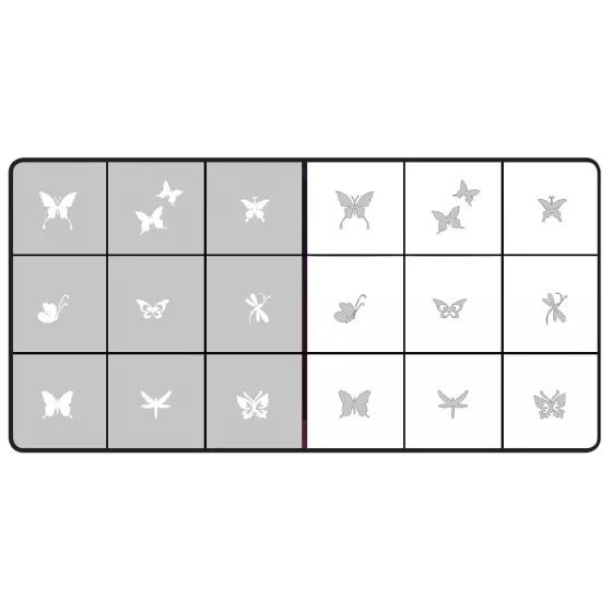 AirNails Masking Butterfly Collection