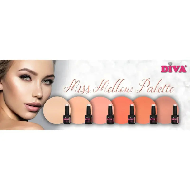 DIVA One Coat Gellak Cloudy Ballet 6 ml