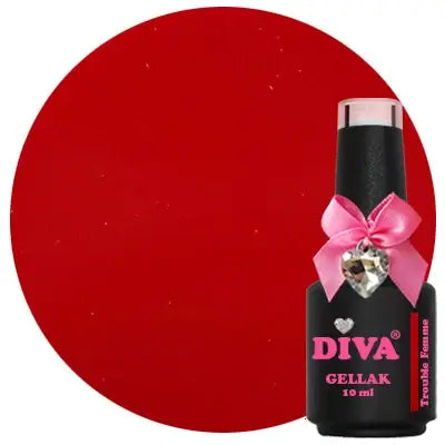 DIVA Gellak Too Hot To Handle Diva Collection 6x 10 ml # - met gratis Colorpop Stickers