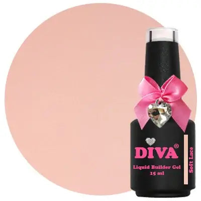 DIVA Liquid Builder Gel Collection 6x 15 ml - met gratis Colorpop Stickers en Fineliner