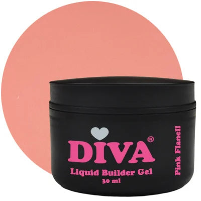 DIVA Liquid Builder Gel Collection 6x 30 ml - met gratis Colorpop Stickers en Fineliner