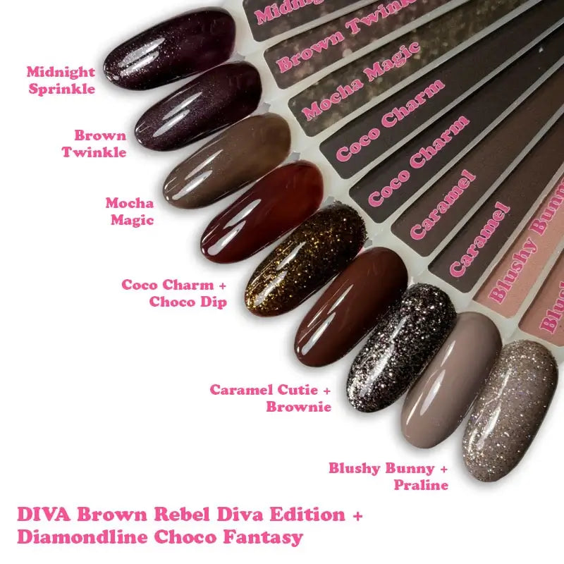 DIVA Gellak Caramel Cutie 10 ml