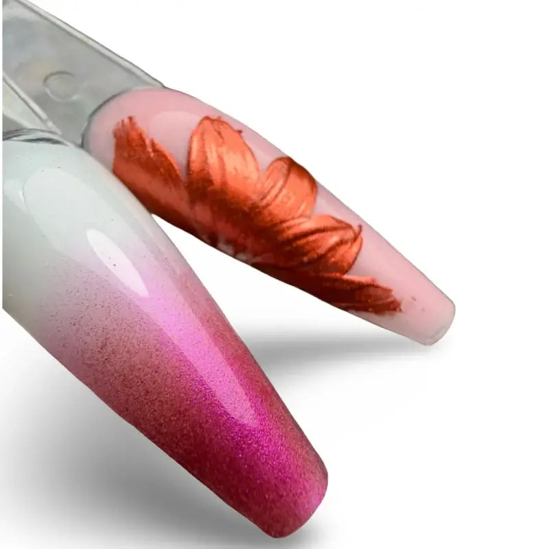 Diva Fade en Ombre Gel Metallic Gel Box