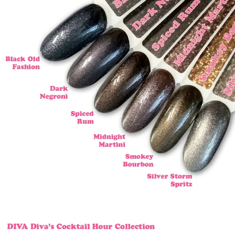 DIVA Gellak Black Old Fashion 10 ml #