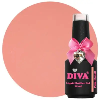 DIVA Liquid Builder Gel Collection 6x 15 ml - met gratis Colorpop Stickers en Fineliner