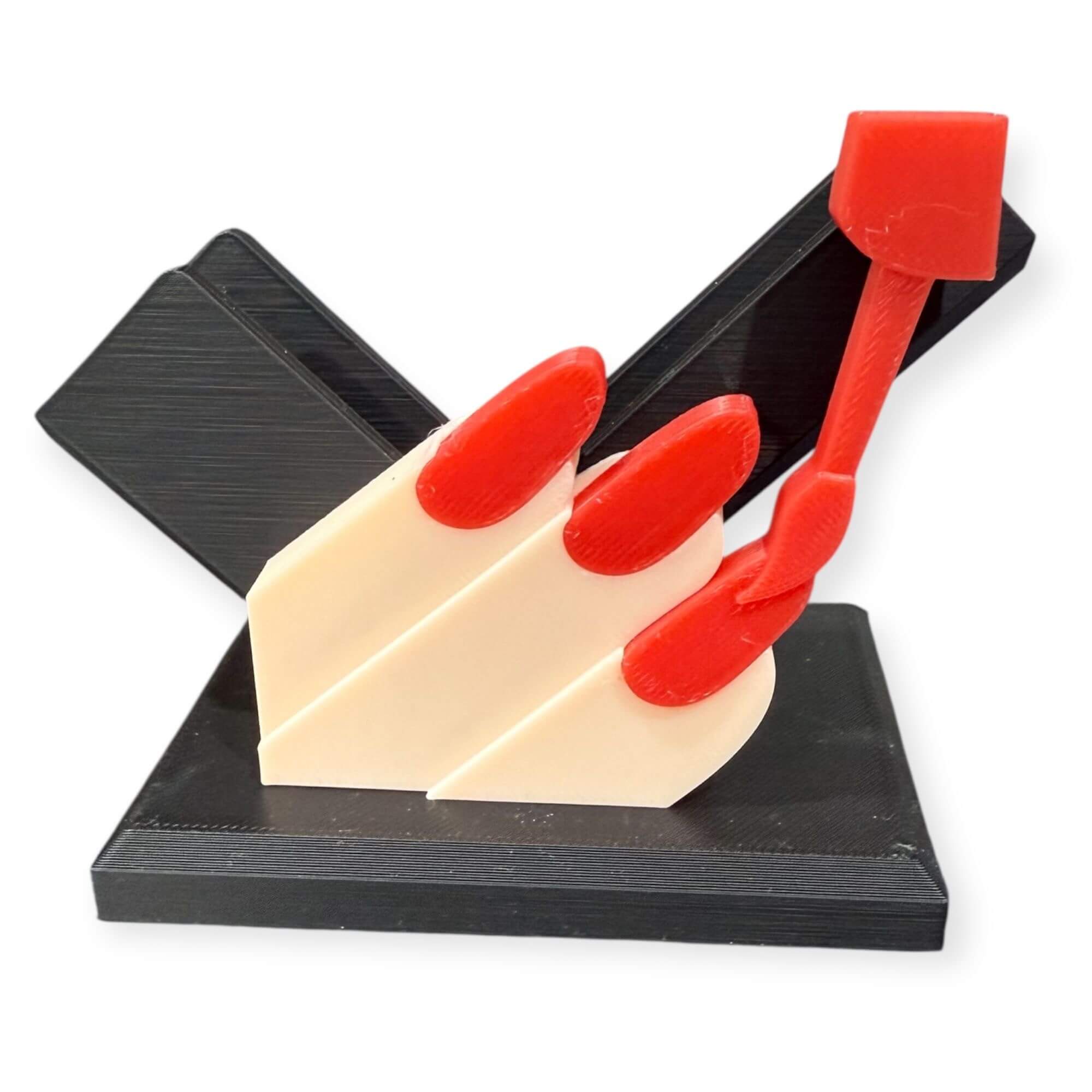 Visitekaart houder nagelstyliste