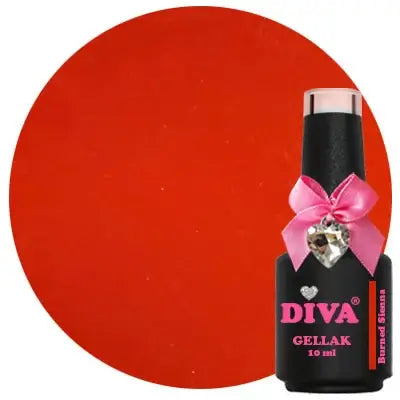 DIVA Gellak Spicy Earth Diva Shades Collection 8x 10 ml - met gratis Colorpop Stickers