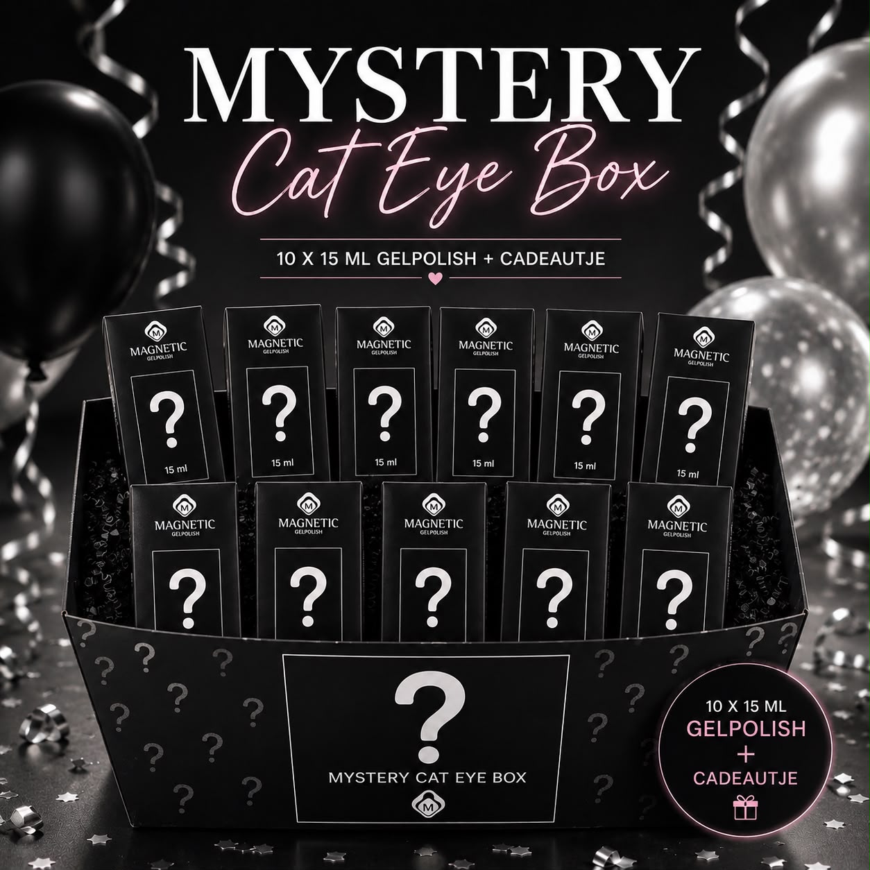 Mysterie Box Cat Eye 10x15 ml inclusief cadeautje