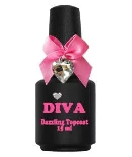 Diva Dazzling Topcoat -No Wipe 15 ml