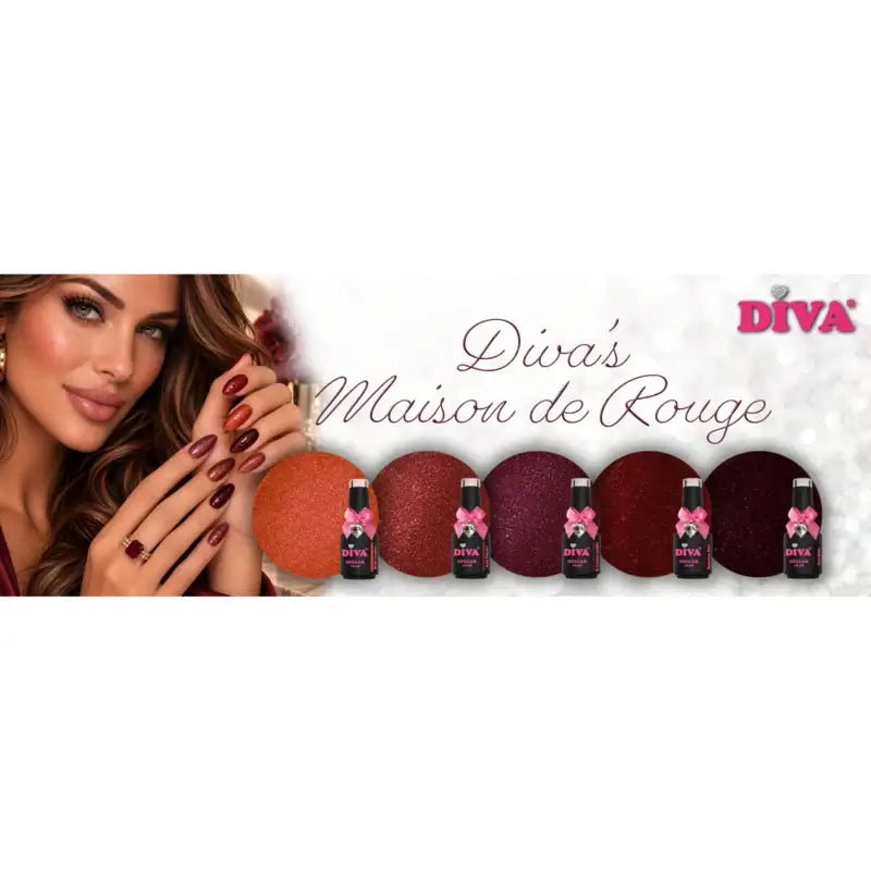 DIVA Gellak Rose Velours 10 ml