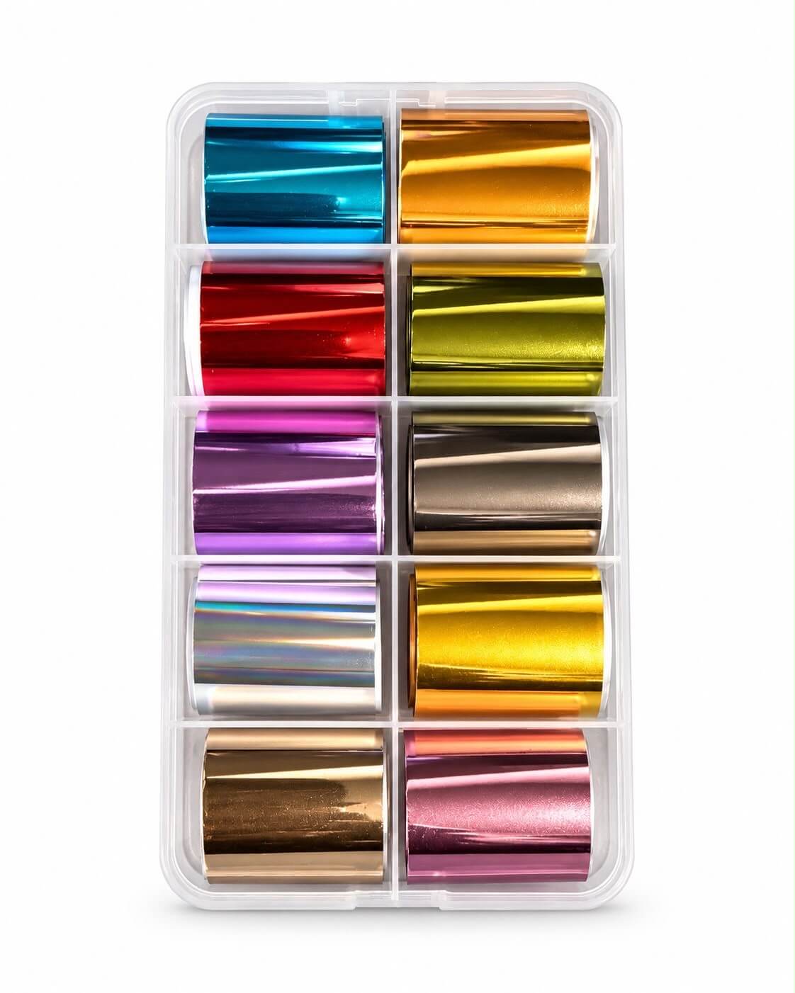 Color Metallic Foil Box