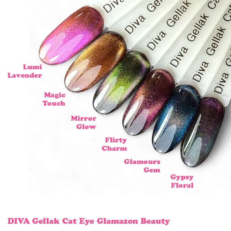DIVA Gellak Cat Eye Flirty Charm 10 ml #F