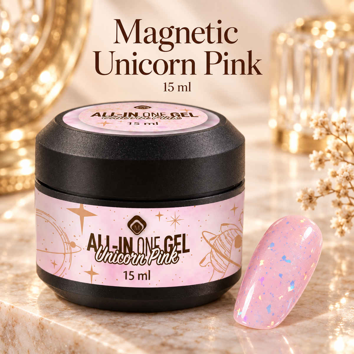Product met tekst — All in One Gel Unicorn Pink
