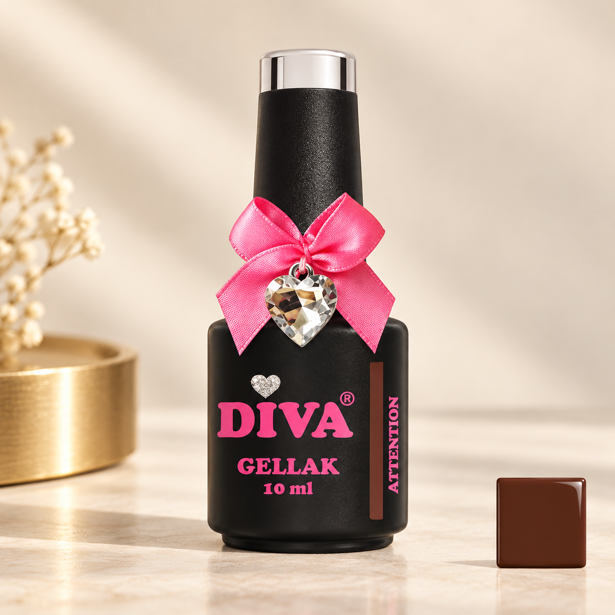 Productfoto met kleurstaal — Attention  (The Unsaid Desire)