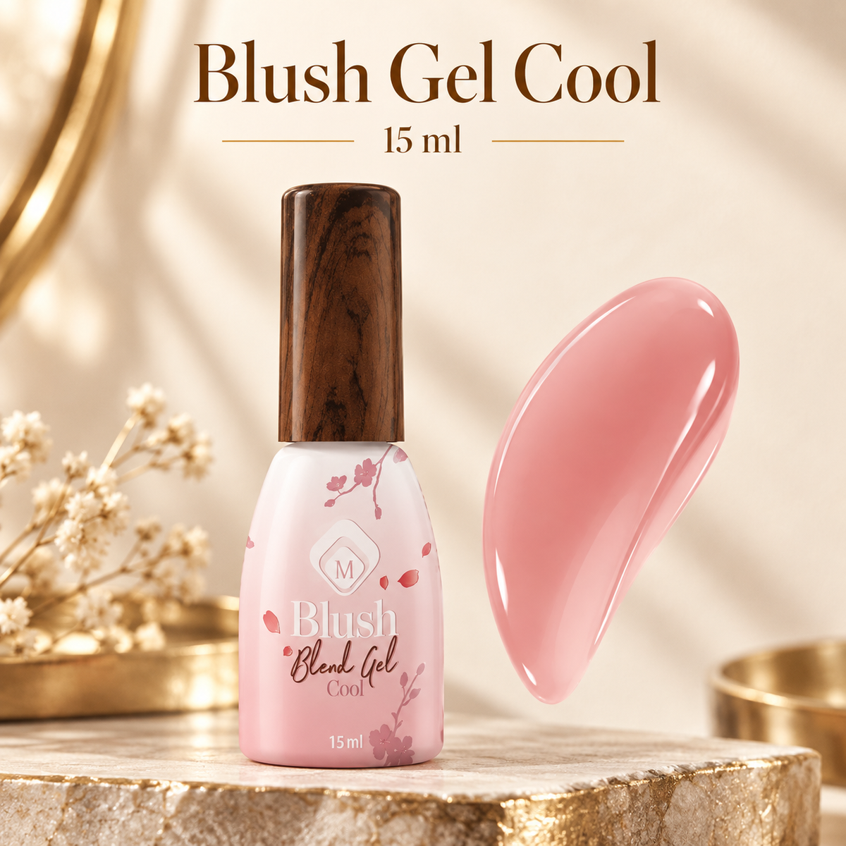 Product met tekst — Blush Blend Gel Cool