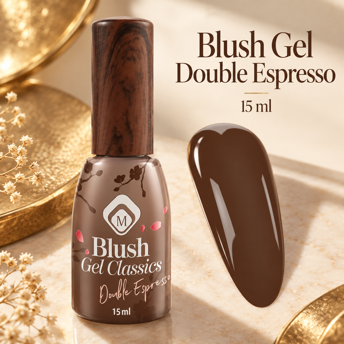 Product met tekst — Blush Double Espresso