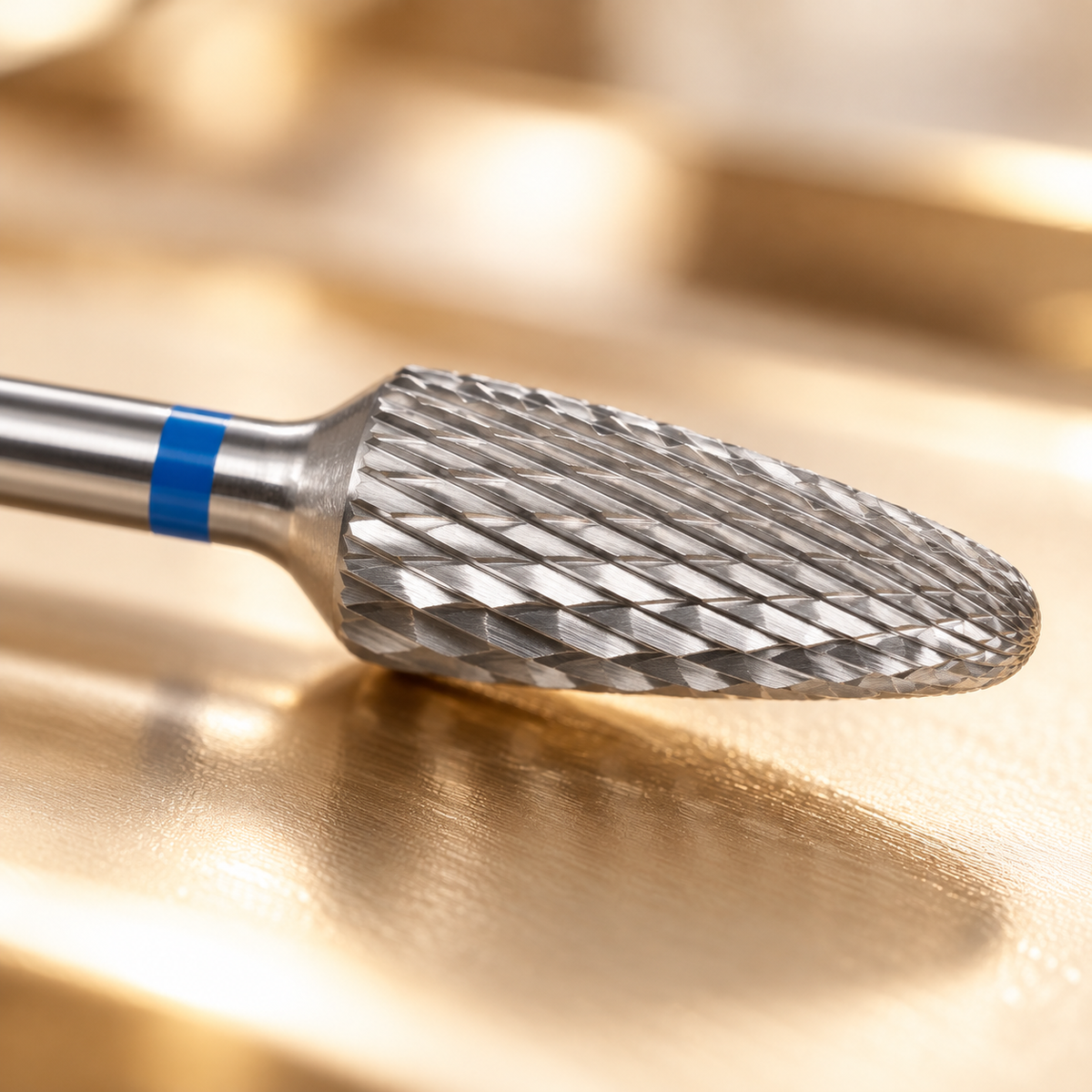 Snijkop van dichtbij — Carbide Cone Bit Fine for Tips and Gel