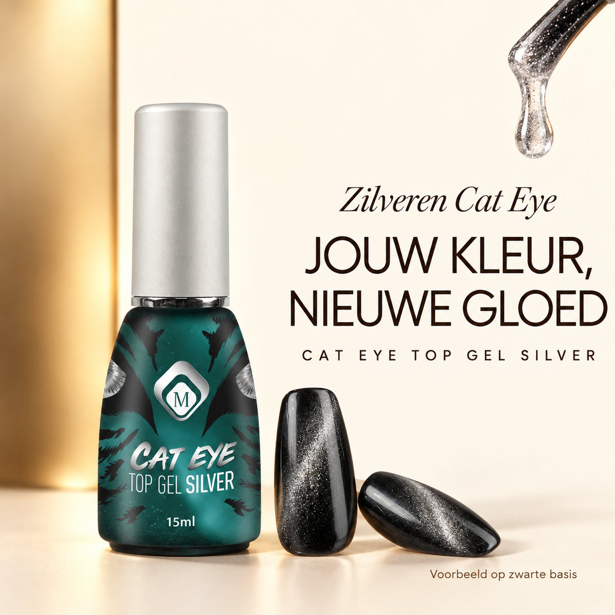 Tekstbeeld — Cateye Topgel Silver