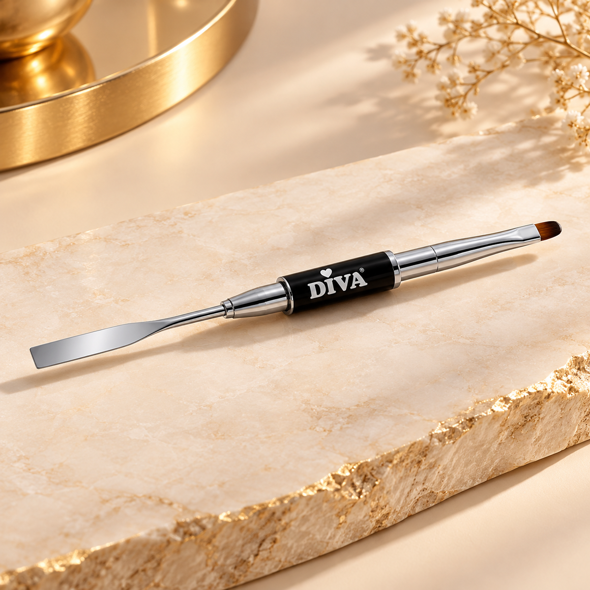 Productfoto — DIVA Easygel Penseel en Tool - Black