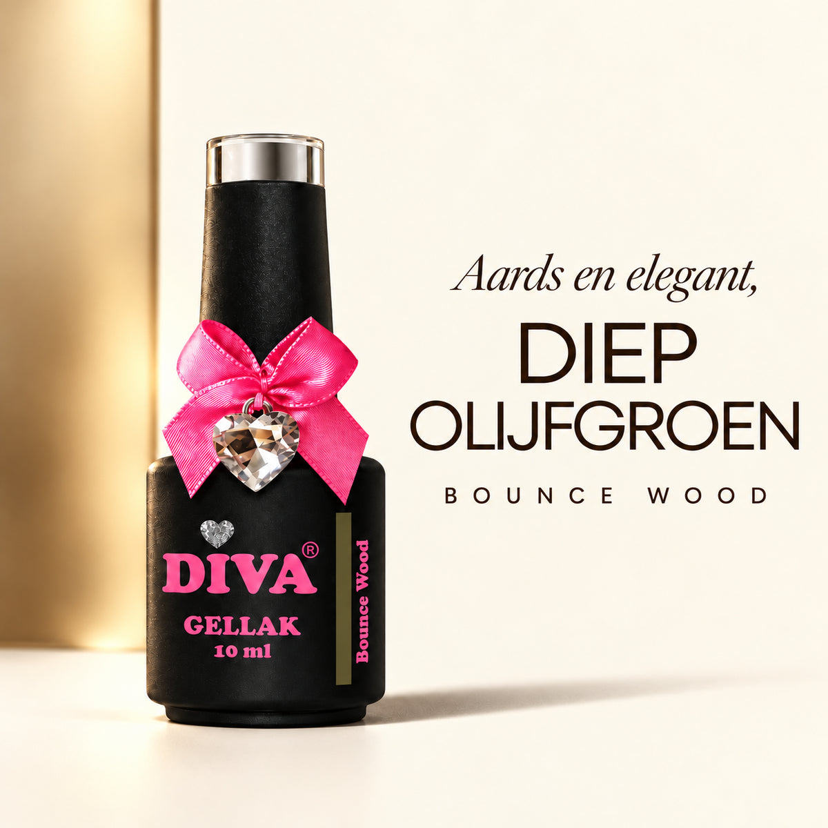 Tekstbeeld — DIVA Gellak Bounce Wood 10 ml #