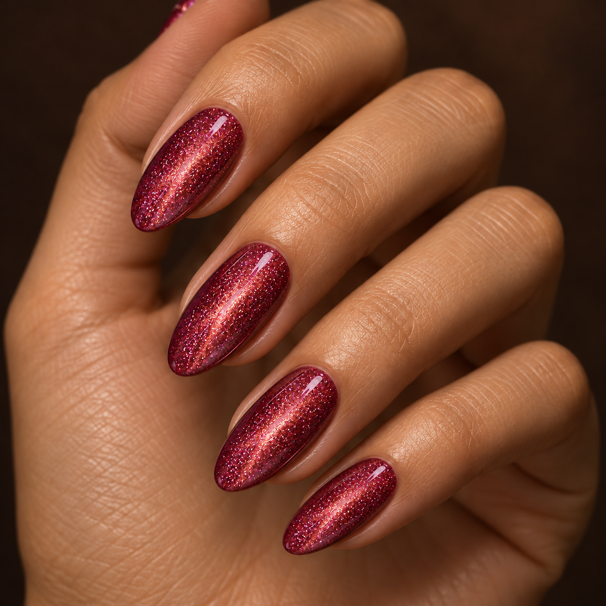 Nagels van dichtbij — DIVA Gellak Cat Eye Lumi Lavender 10 ml #