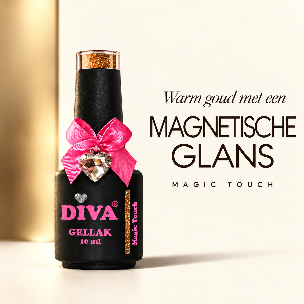 Tekstbeeld — DIVA Gellak Cat Eye Magic Touch 10 ml #F