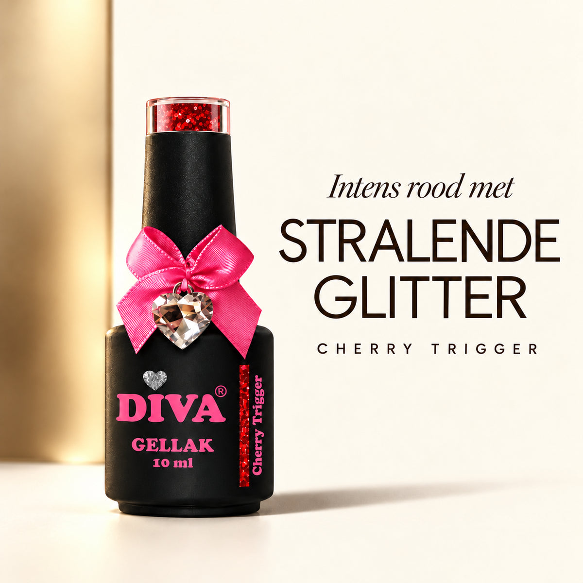 Tekstbeeld — DIVA Gellak Cherry Trigger 10 ml