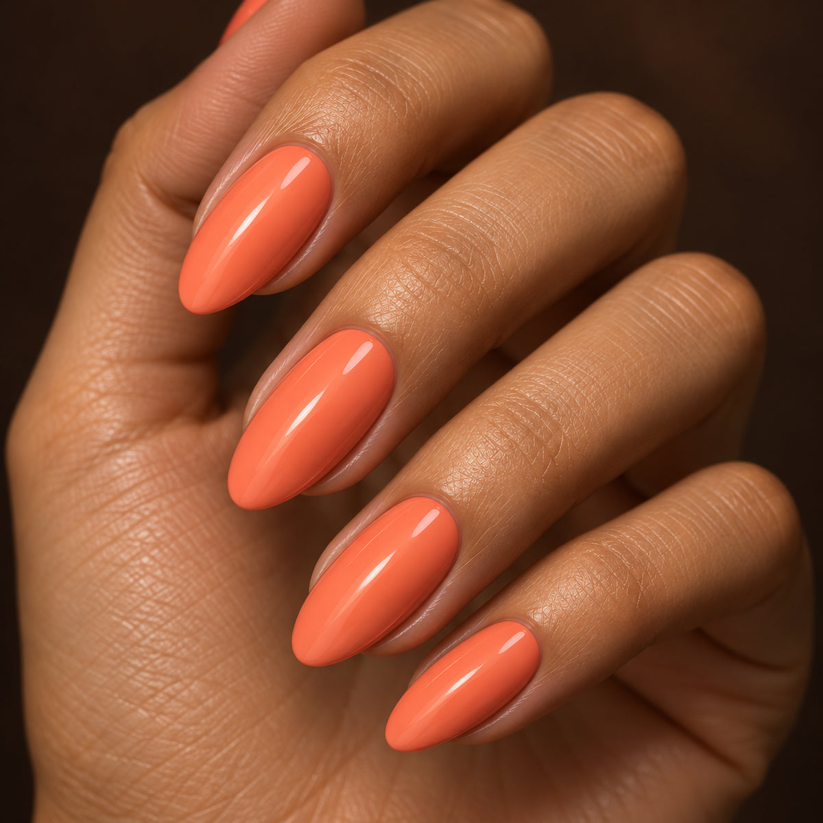Nagels van dichtbij — DIVA Gellak Coral Soleil 10 ml #