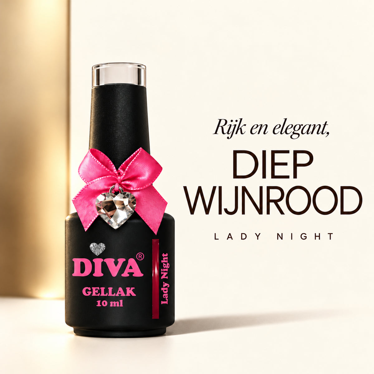 Tekstbeeld — DIVA Gellak Lady Night 10 ml
