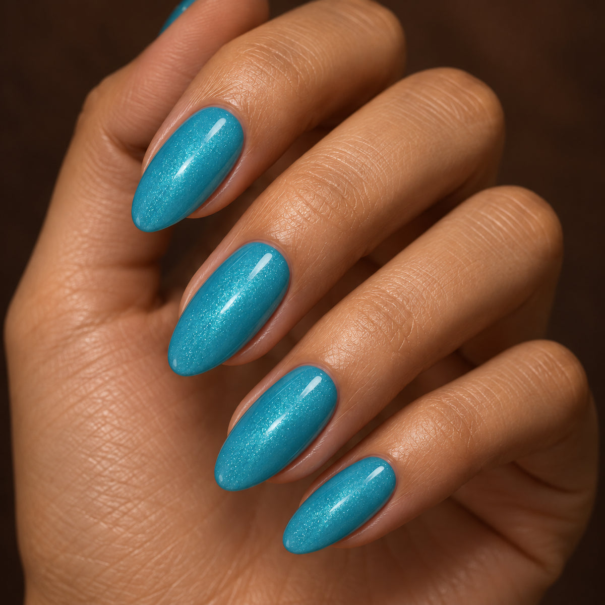 Nagels van dichtbij — DIVA Gellak Ocean Teal 10 ml