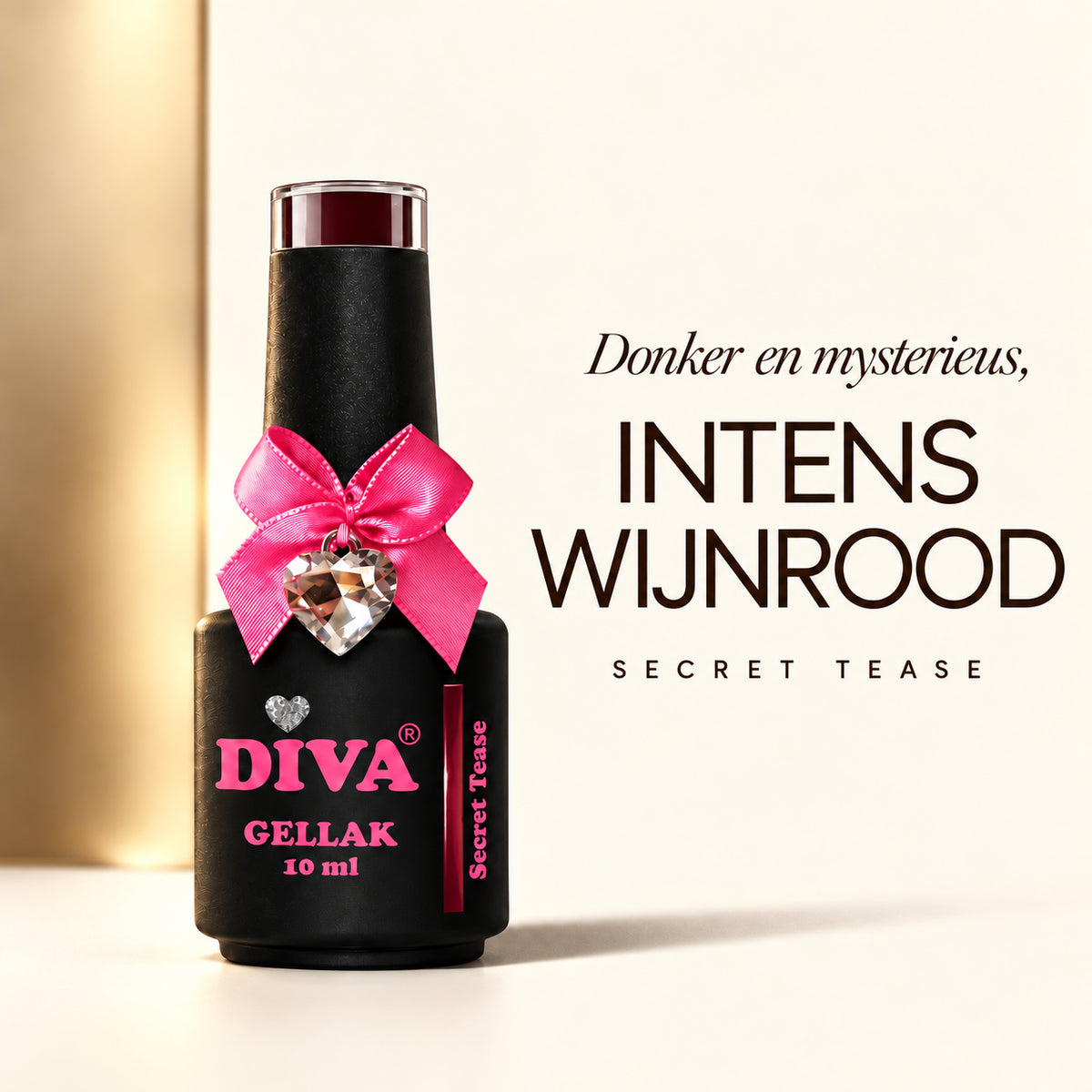 Tekstbeeld — DIVA Gellak Secret Tease 10 ml