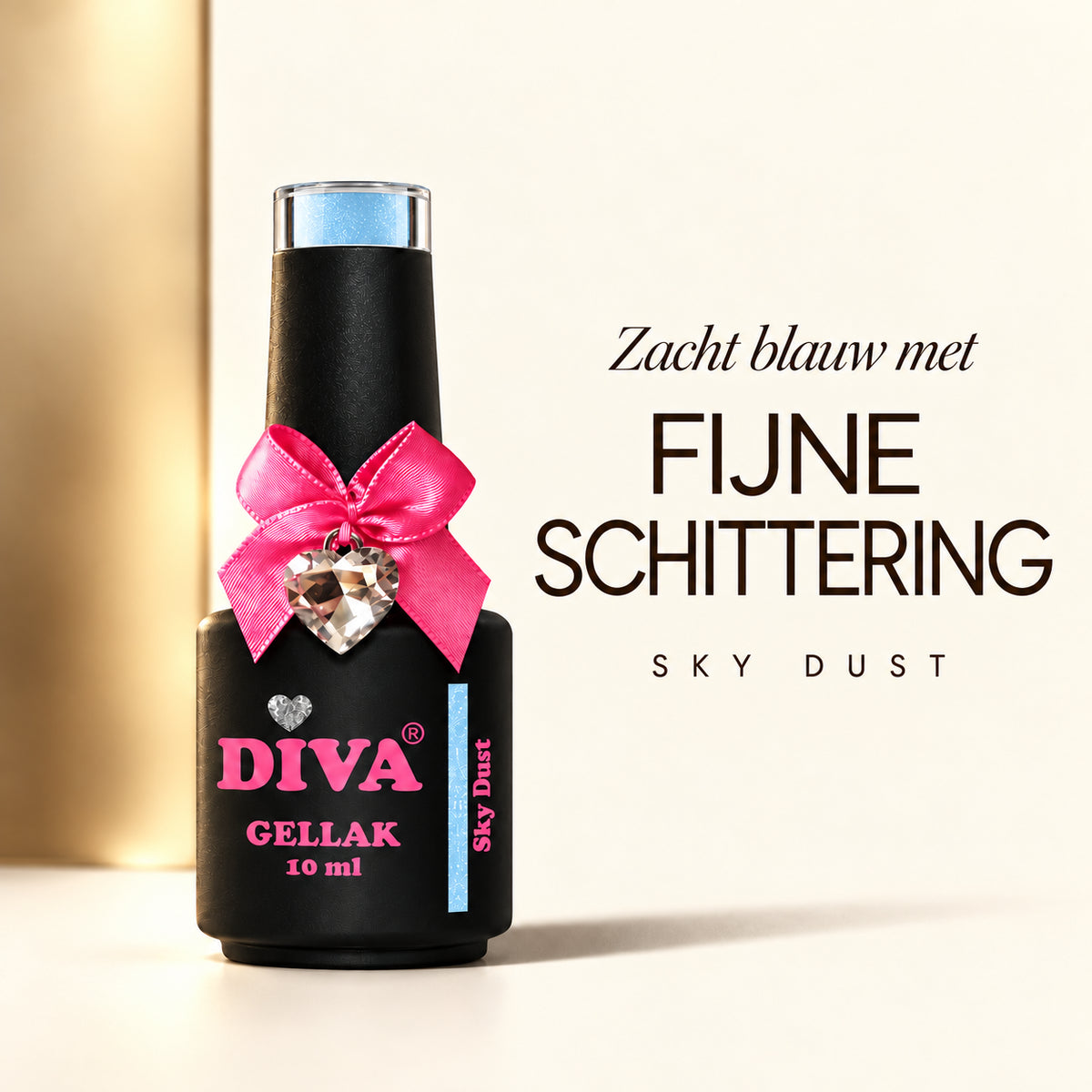 Tekstbeeld — DIVA Gellak Sky Dust 10 ml