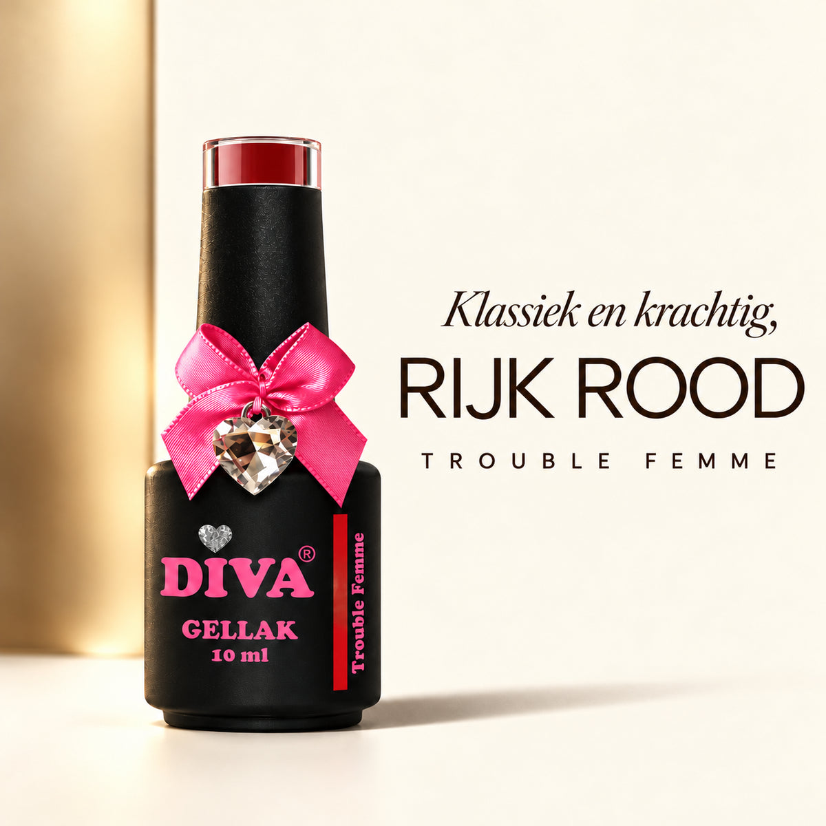 Tekstbeeld — DIVA Gellak Trouble Femme 10 ml