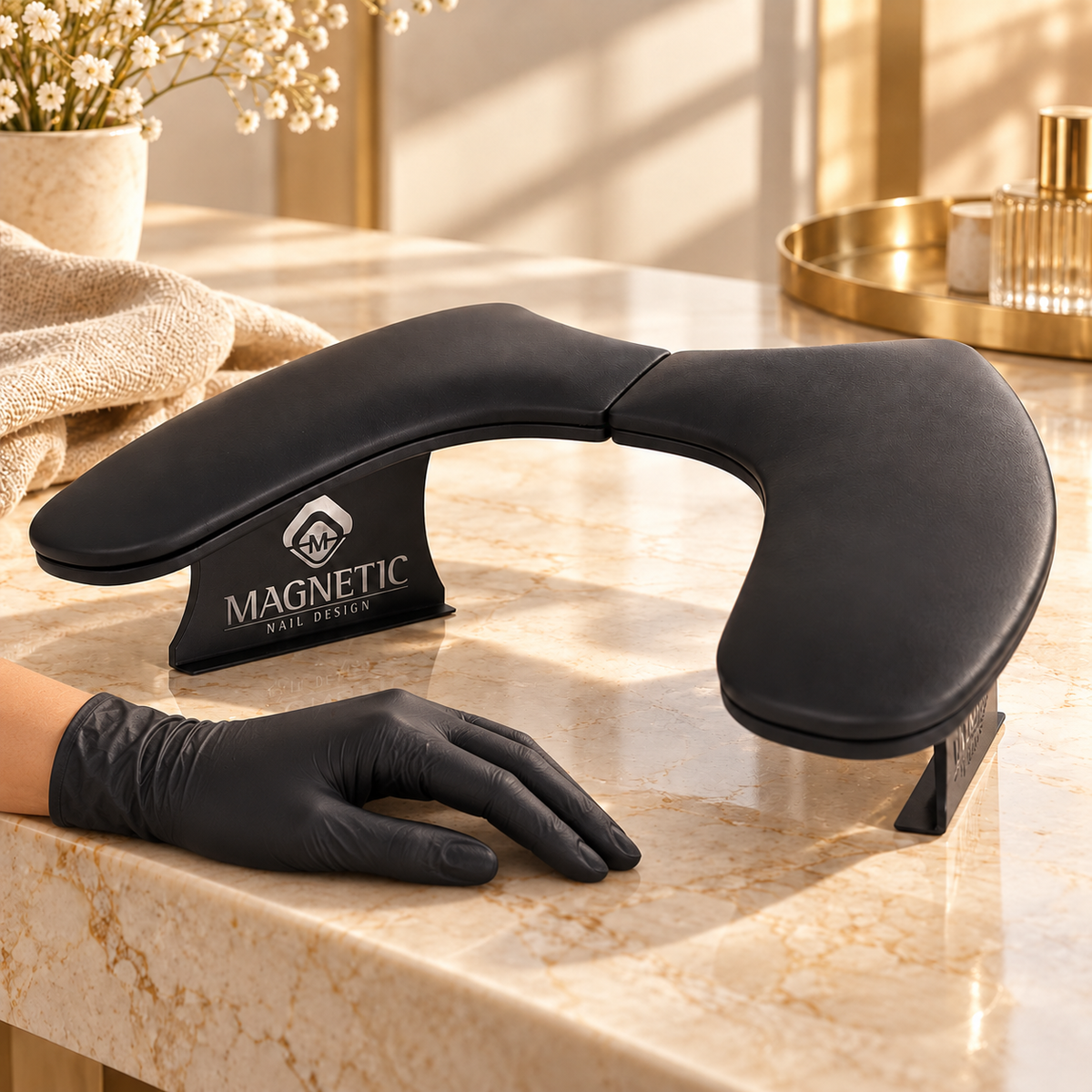 In de salon — Ergo Arm Rest Black