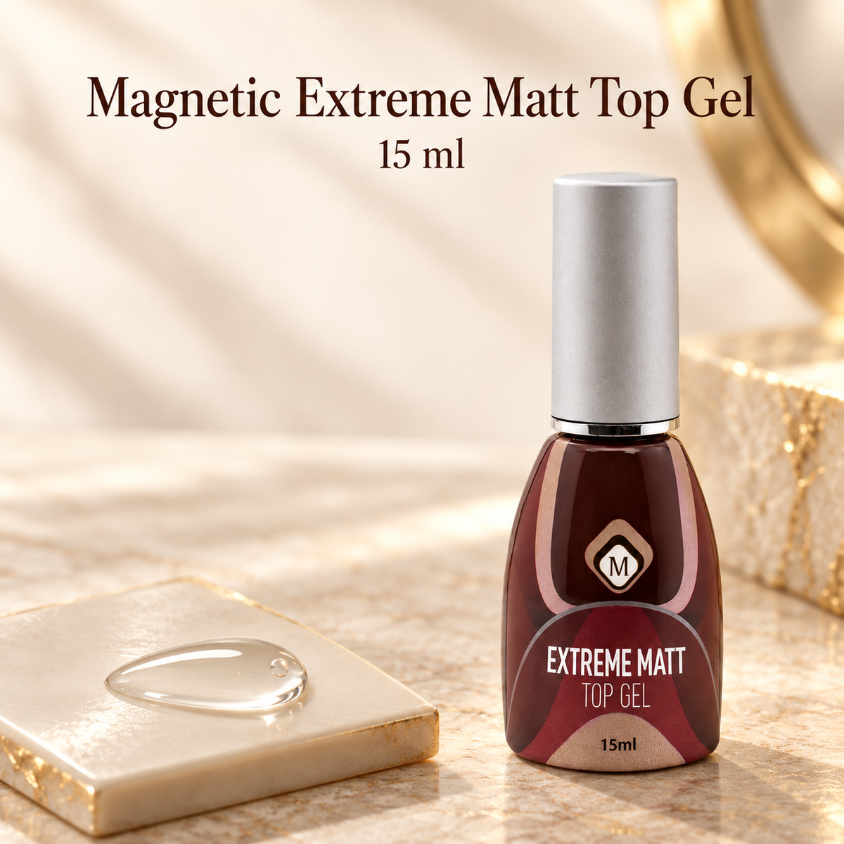 Product met tekst — Extreme Matt Top Gel 15ml