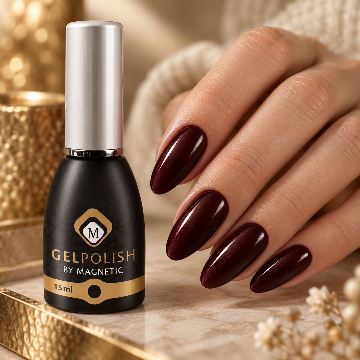 Nagels van dichtbij — Gelpolish Alina Red 15 ml