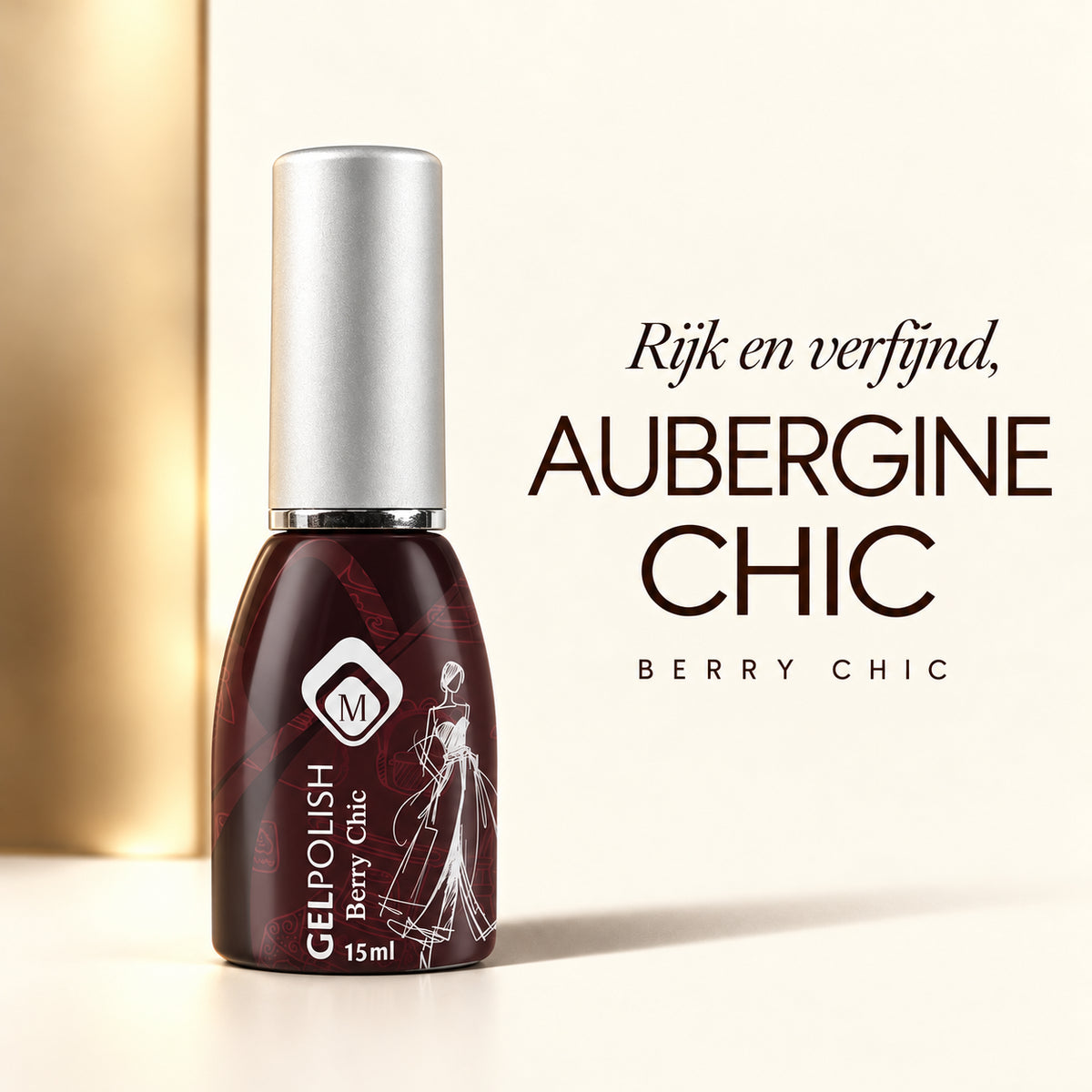 Tekstbeeld — Gelpolish Berry Chic 15 ml