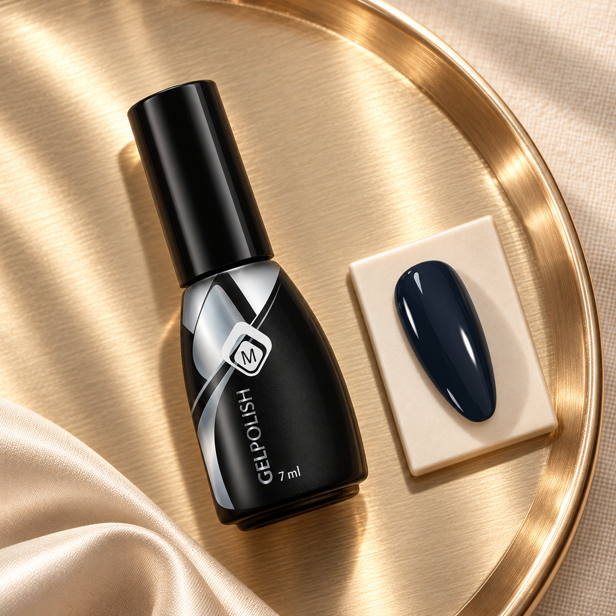 Gouden flatlay — Gelpolish Blue 3